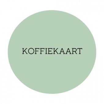 Koffie kaart 